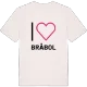 Jag älskar Bråbol t-shirt stort tryck