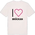 Jag älskar Bräckan t-shirt stort tryck