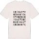 Bräcketegen ordlek t-shirt