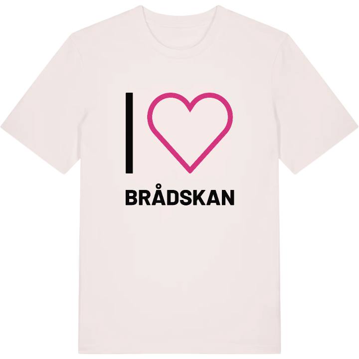 Jag älskar Brådskan t-shirt stort tryck – t-shirt från PinShirt