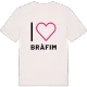 Jag älskar Bràfim t-shirt stort tryck