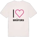 Jag älskar Bråfors t-shirt stort tryck