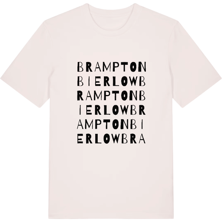 Brampton Bierlow ordlek t-shirt – t-shirt från PinShirt