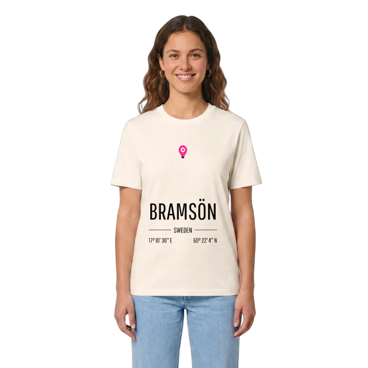 Bramsön karta t-shirt – t-shirt från PinShirt