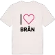 Jag älskar Brån t-shirt stort tryck