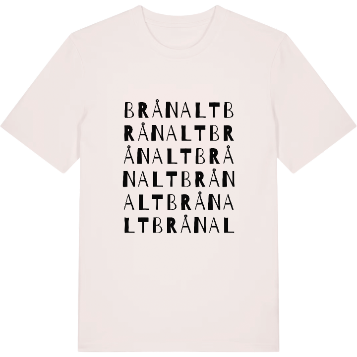 Brånalt ordlek t-shirt – t-shirt från PinShirt
