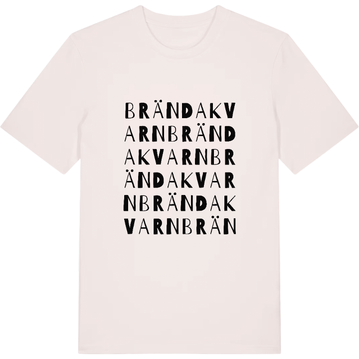Brända Kvarn ordlek t-shirt – t-shirt från PinShirt