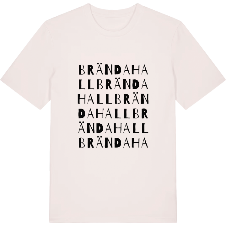Brändahall ordlek t-shirt – t-shirt från PinShirt
