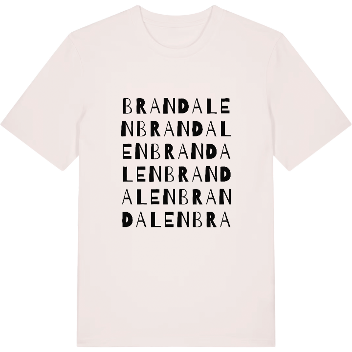 Brandalen ordlek t-shirt – t-shirt från PinShirt