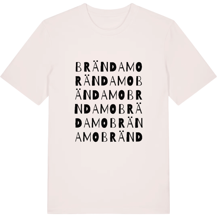 Brändamo ordlek t-shirt – t-shirt från PinShirt