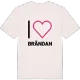 Jag älskar Brändan t-shirt stort tryck