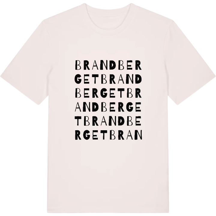 Brandberget ordlek t-shirt – t-shirt från PinShirt