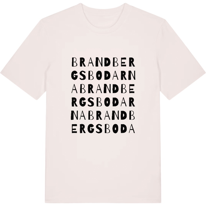 Brandbergsbodarna ordlek t-shirt – t-shirt från PinShirt