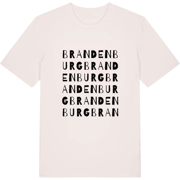 Brandenburg ordlek t-shirt – t-shirt från PinShirt