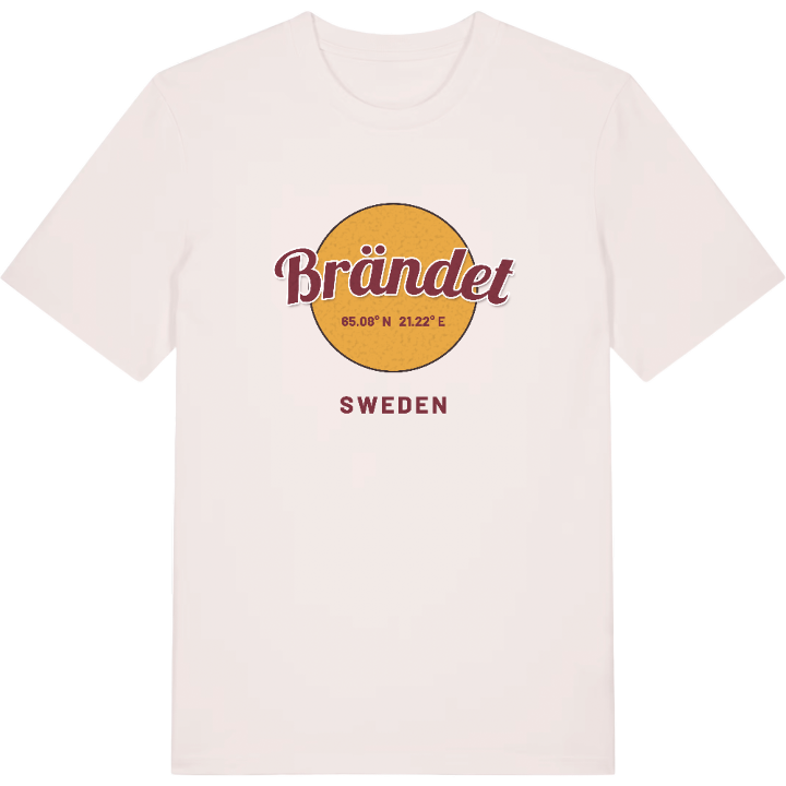 Brändet cirkel t-shirt – t-shirt från PinShirt