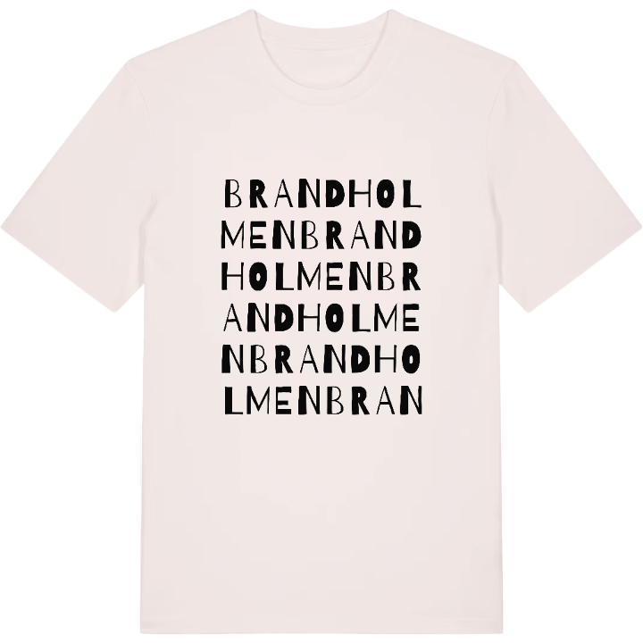 Brandholmen ordlek t-shirt – t-shirt från PinShirt