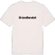 Brändlandet fetstil t-shirt