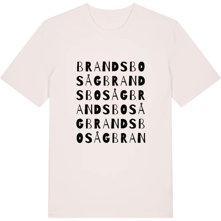 Brandsbo såg ordlek t-shirt – t-shirt från PinShirt