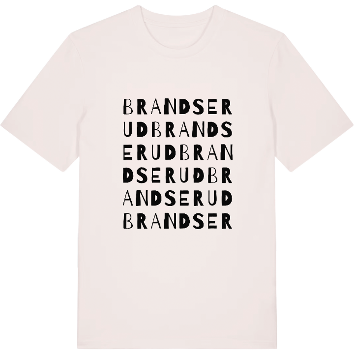 Brandserud ordlek t-shirt – t-shirt från PinShirt