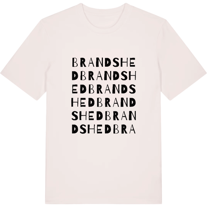 Brandshed ordlek t-shirt – t-shirt från PinShirt