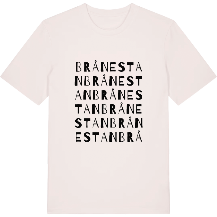 Brånestan ordlek t-shirt – t-shirt från PinShirt