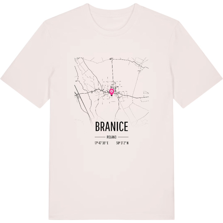 Branice karta t-shirt – t-shirt från PinShirt