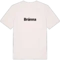 Bränna fetstil t-shirt