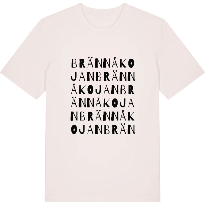 Brännåkojan ordlek t-shirt – t-shirt från PinShirt