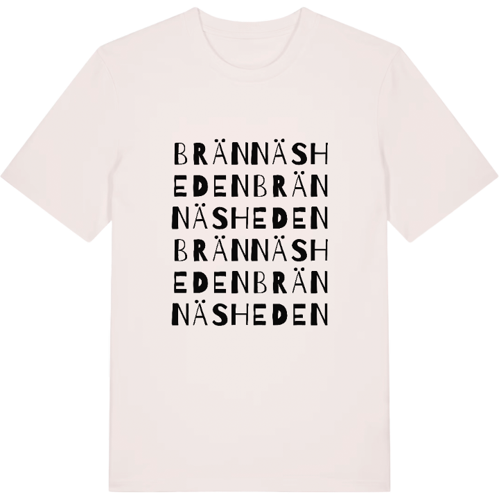 Brännäsheden ordlek t-shirt – t-shirt från PinShirt
