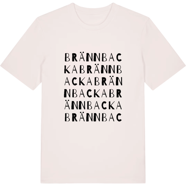 Brännbacka ordlek t-shirt – t-shirt från PinShirt