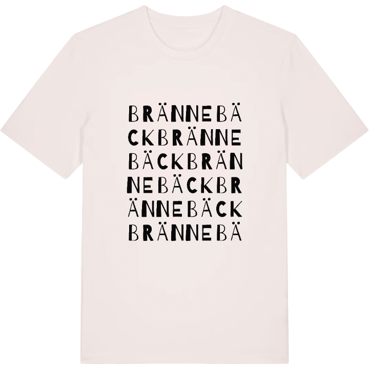Brännebäck ordlek t-shirt – t-shirt från PinShirt