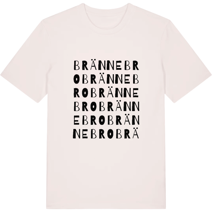 Brännebro ordlek t-shirt – t-shirt från PinShirt