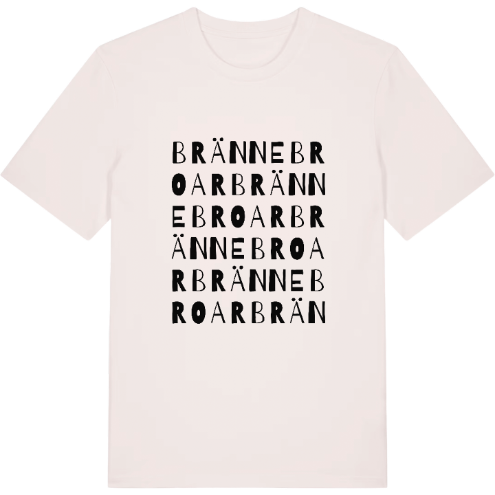 Brännebroar ordlek t-shirt – t-shirt från PinShirt