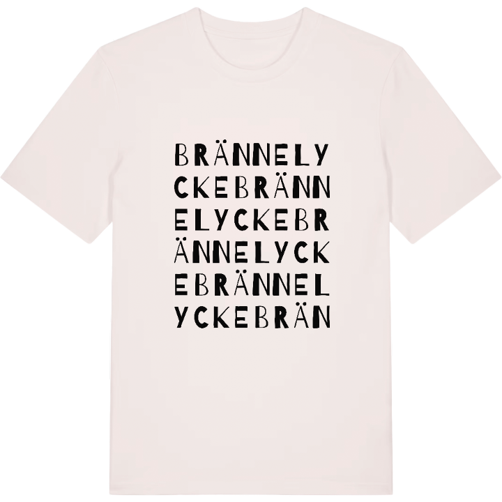 Brännelycke ordlek t-shirt – t-shirt från PinShirt