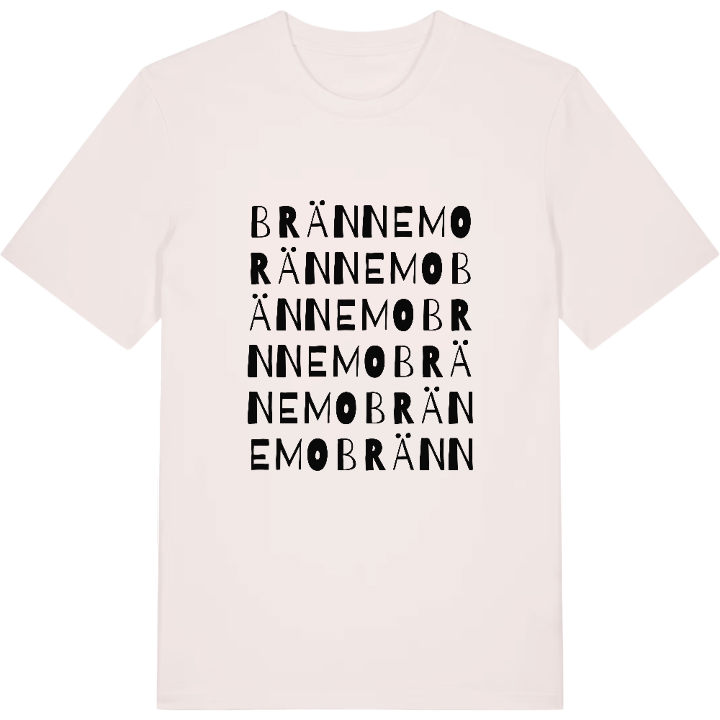 Brännemo ordlek t-shirt – t-shirt från PinShirt