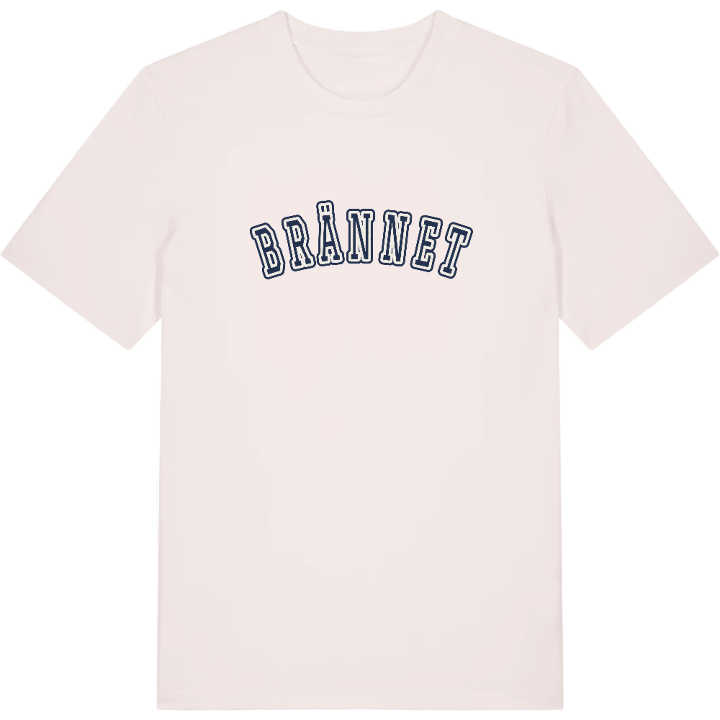 Brännet college t-shirt – t-shirt från PinShirt
