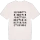 Brännet ordlek t-shirt