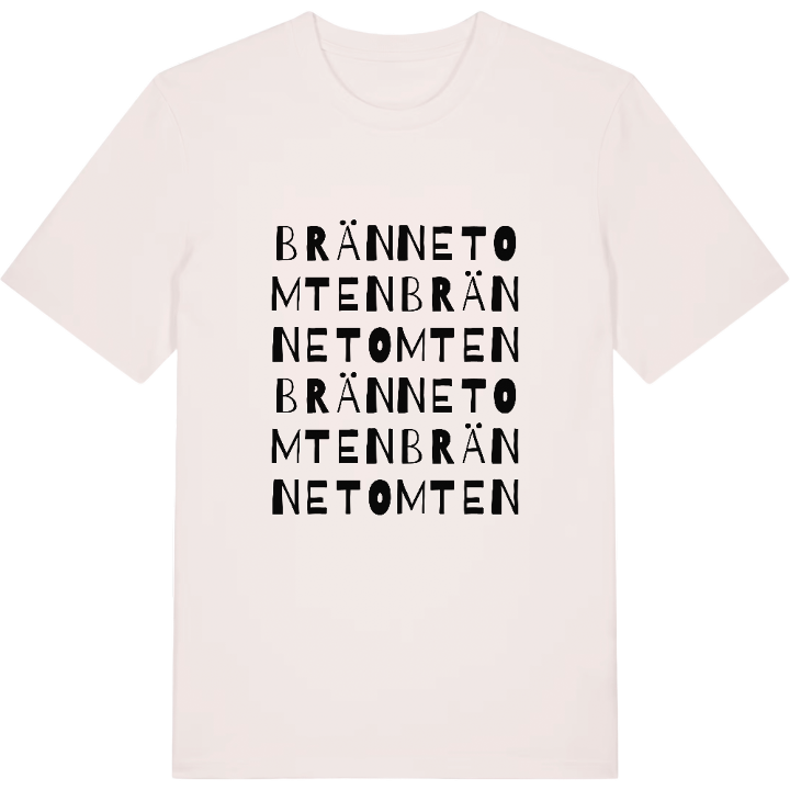 Brännetomten ordlek t-shirt – t-shirt från PinShirt