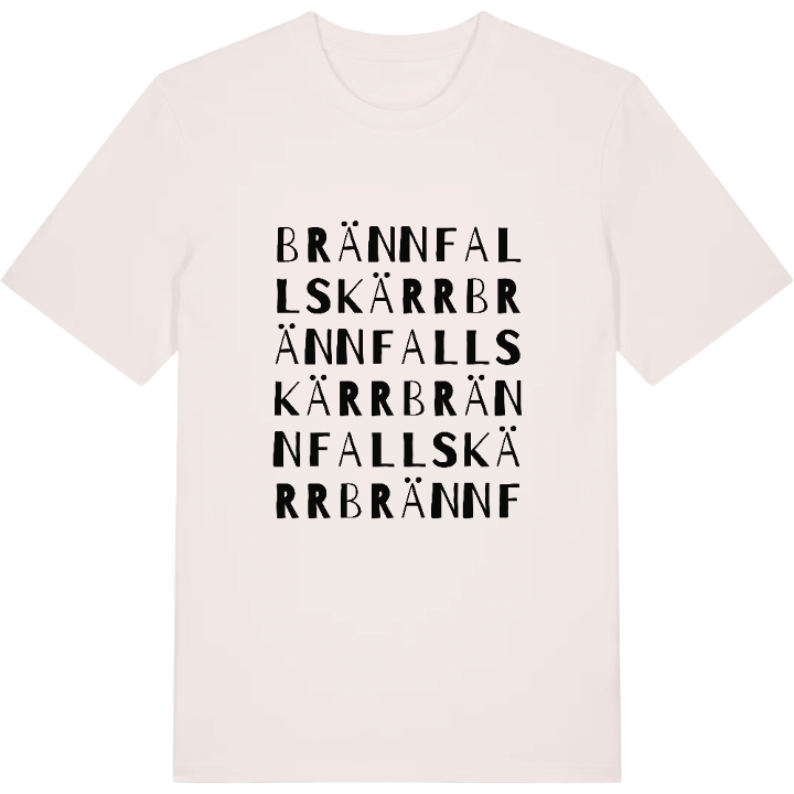 Brännfallskärr ordlek t-shirt – t-shirt från PinShirt