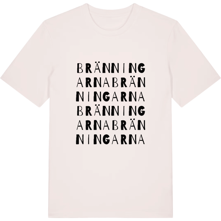 Bränningarna ordlek t-shirt – t-shirt från PinShirt