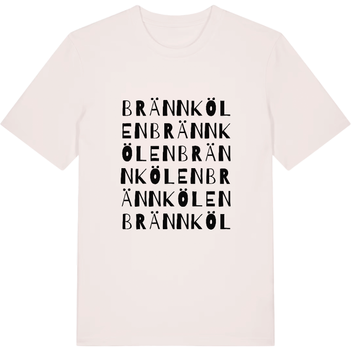 Brännkölen ordlek t-shirt – t-shirt från PinShirt
