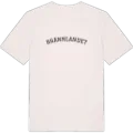 Brännlandet böjd t-shirt