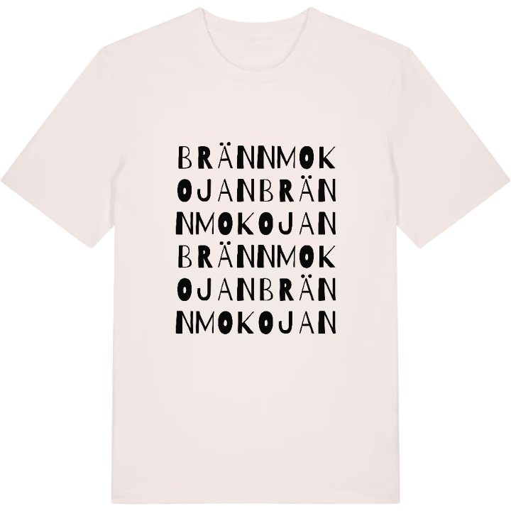 Brännmokojan ordlek t-shirt – t-shirt från PinShirt