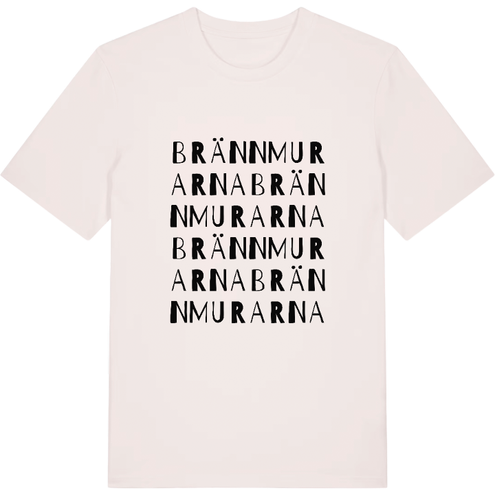 Brännmurarna ordlek t-shirt – t-shirt från PinShirt