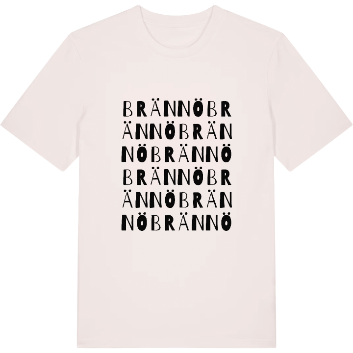 Brännö ordlek t-shirt – t-shirt från PinShirt