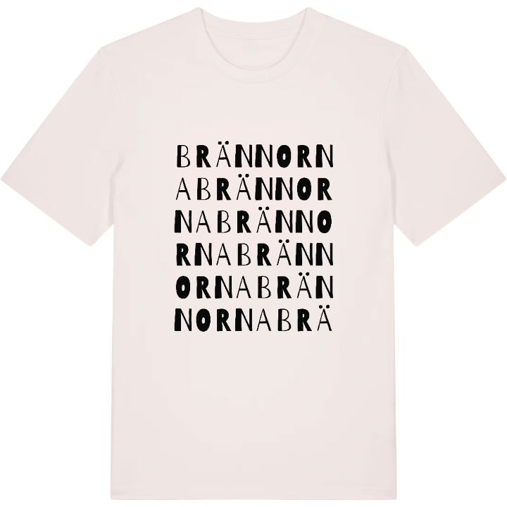 Brännorna ordlek t-shirt – t-shirt från PinShirt