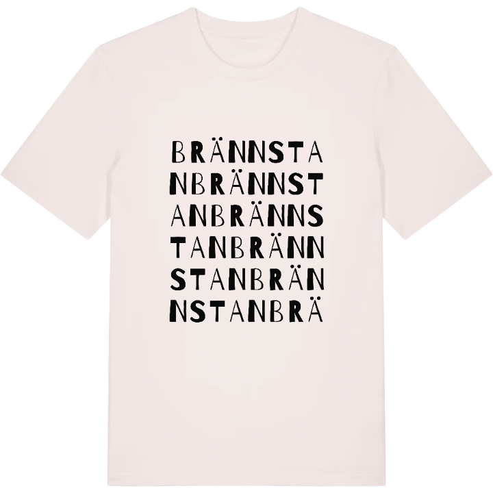 Brännstan ordlek t-shirt – t-shirt från PinShirt