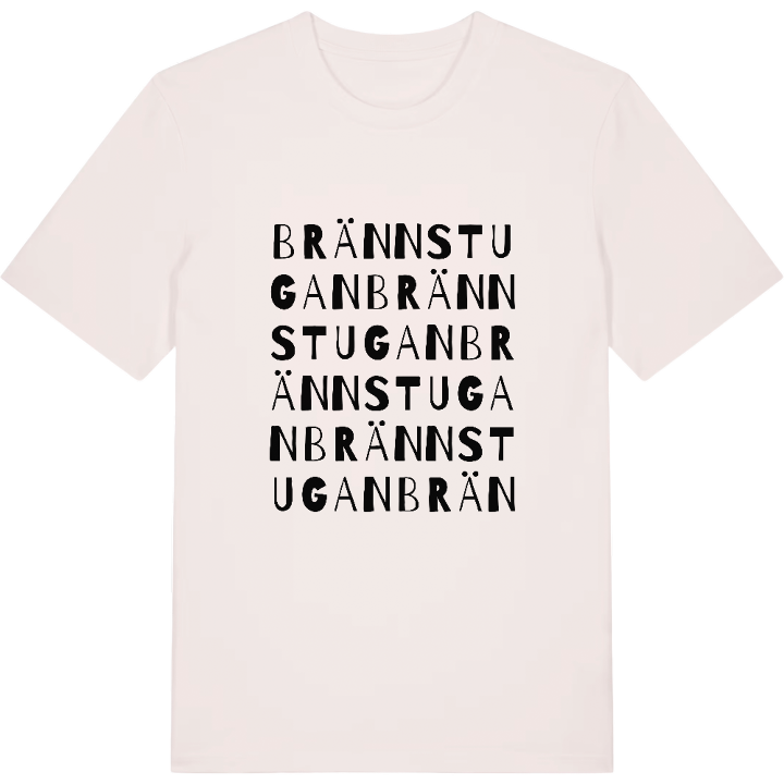 Brännstugan ordlek t-shirt – t-shirt från PinShirt
