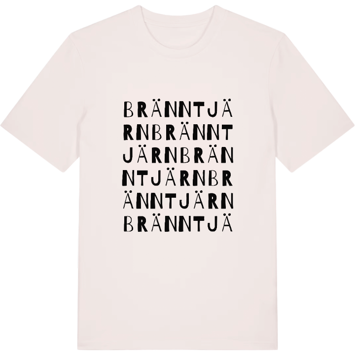 Bränntjärn ordlek t-shirt – t-shirt från PinShirt