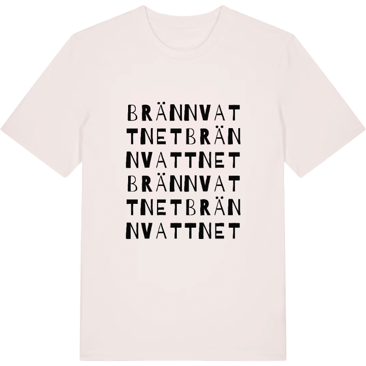 Brännvattnet ordlek t-shirt – t-shirt från PinShirt